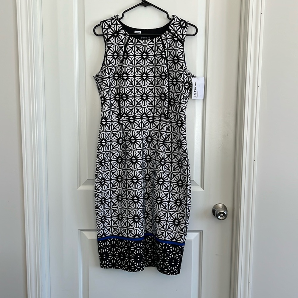 NWT EnFocus Studio fitted dress size 12
